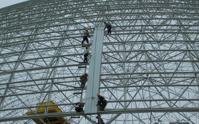 深州网架装配好以后应当留神哪八项验收事件