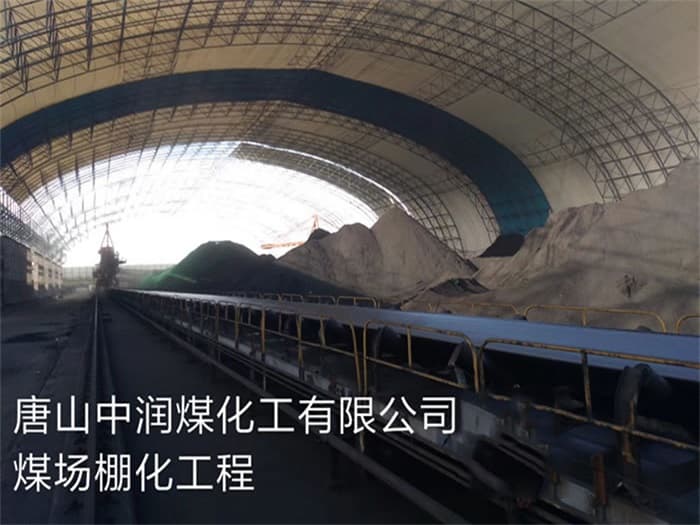 深州水泥厂网架安装